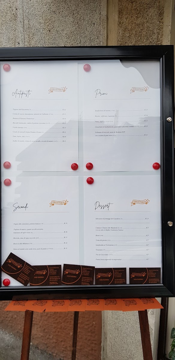 Menu Enosteria Di Nicoletti Luca-4
