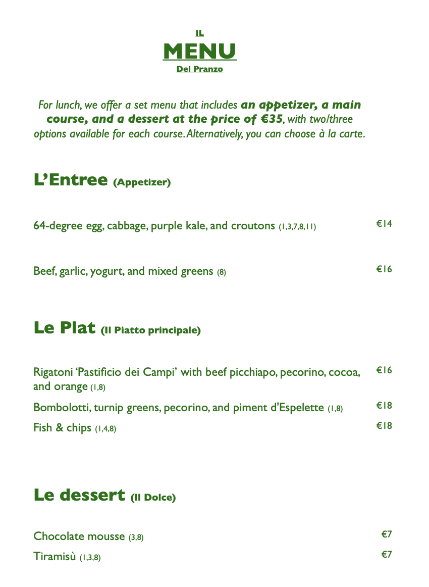 Menu Enoteca Cavour 313-9