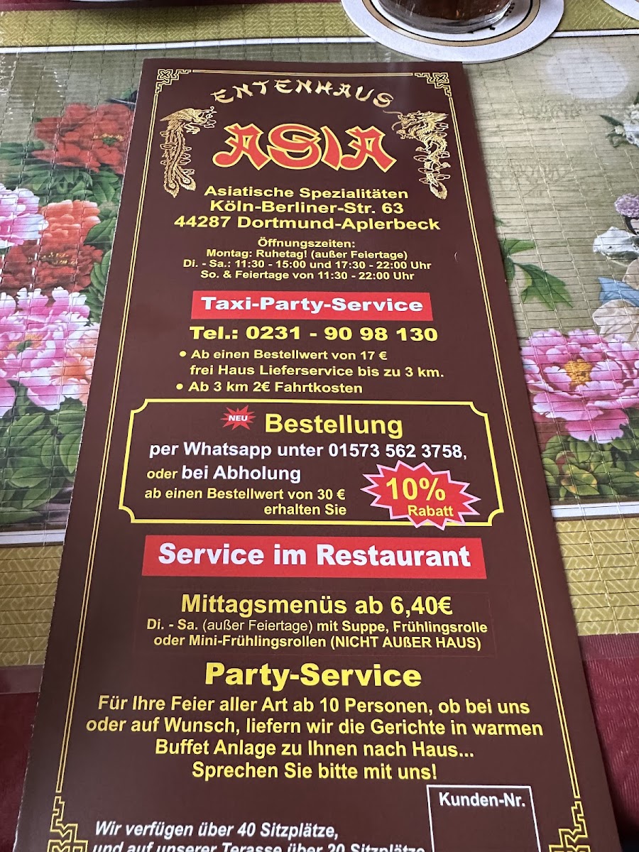 Menu Entenhaus Asia Inh. Thi M Restaurant-5