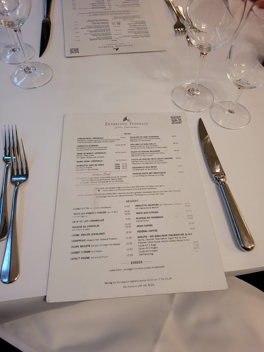 Menu Entrecôte Fédérale-6