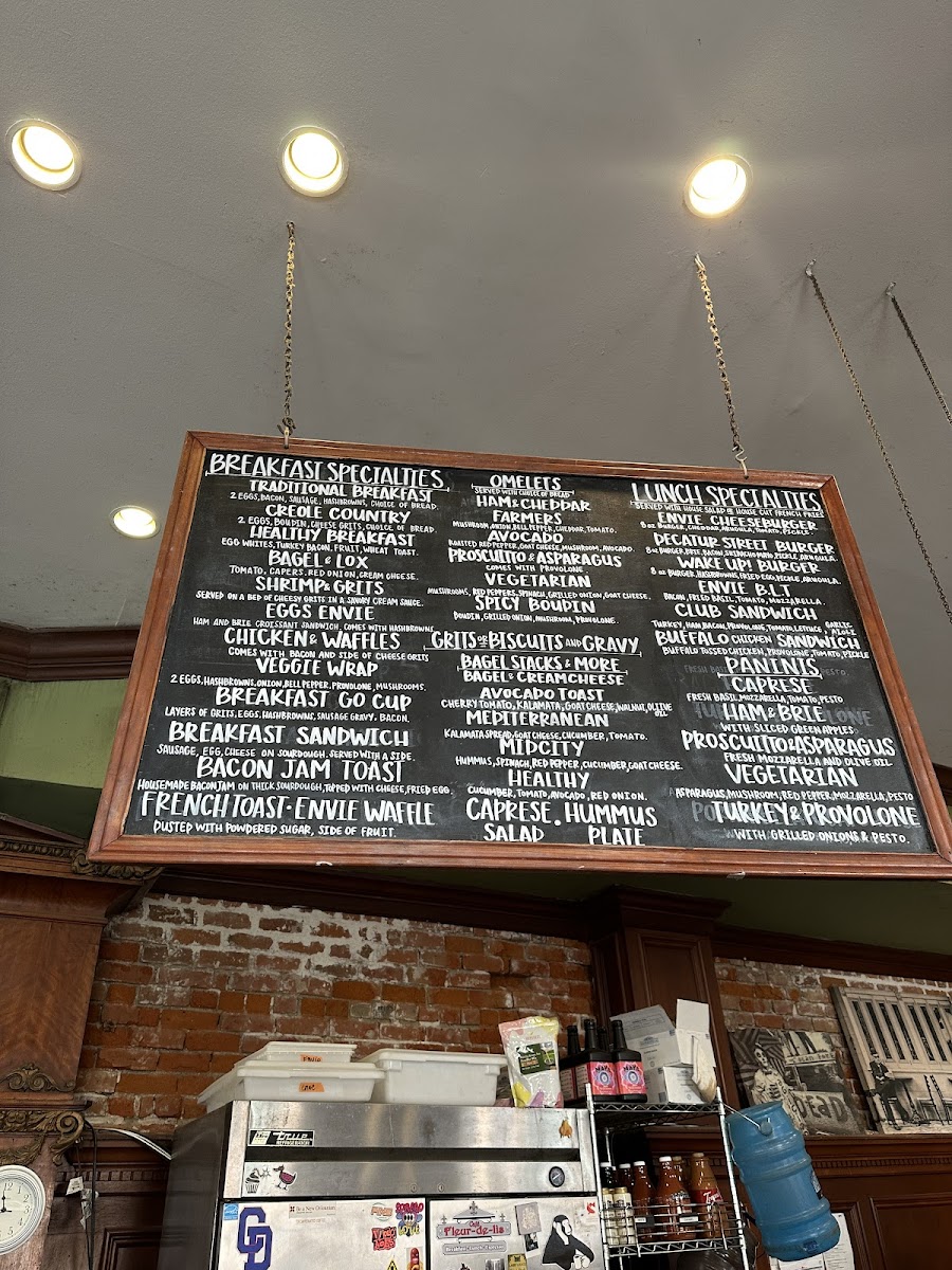 Menu Envie Espresso Bar & Cafe-4