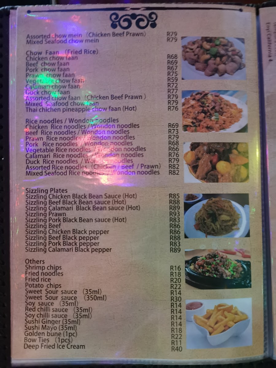 Menu En'yi Chinese Restaurant & Sushi Bar-5