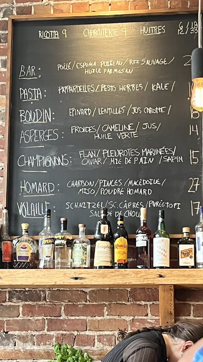 Menu Épi, Buvette De Quartier-1