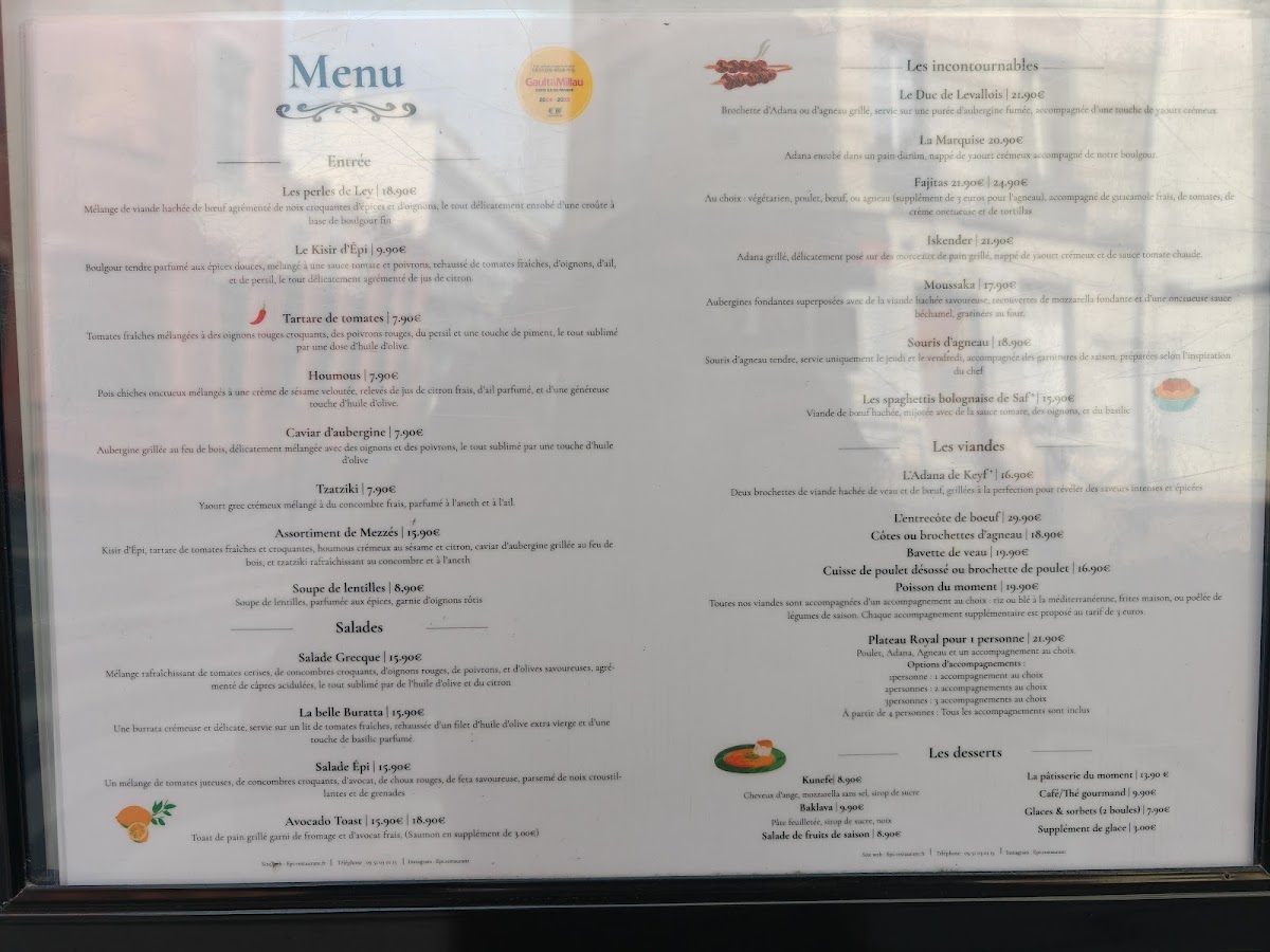 Menu Epi Restaurant-5