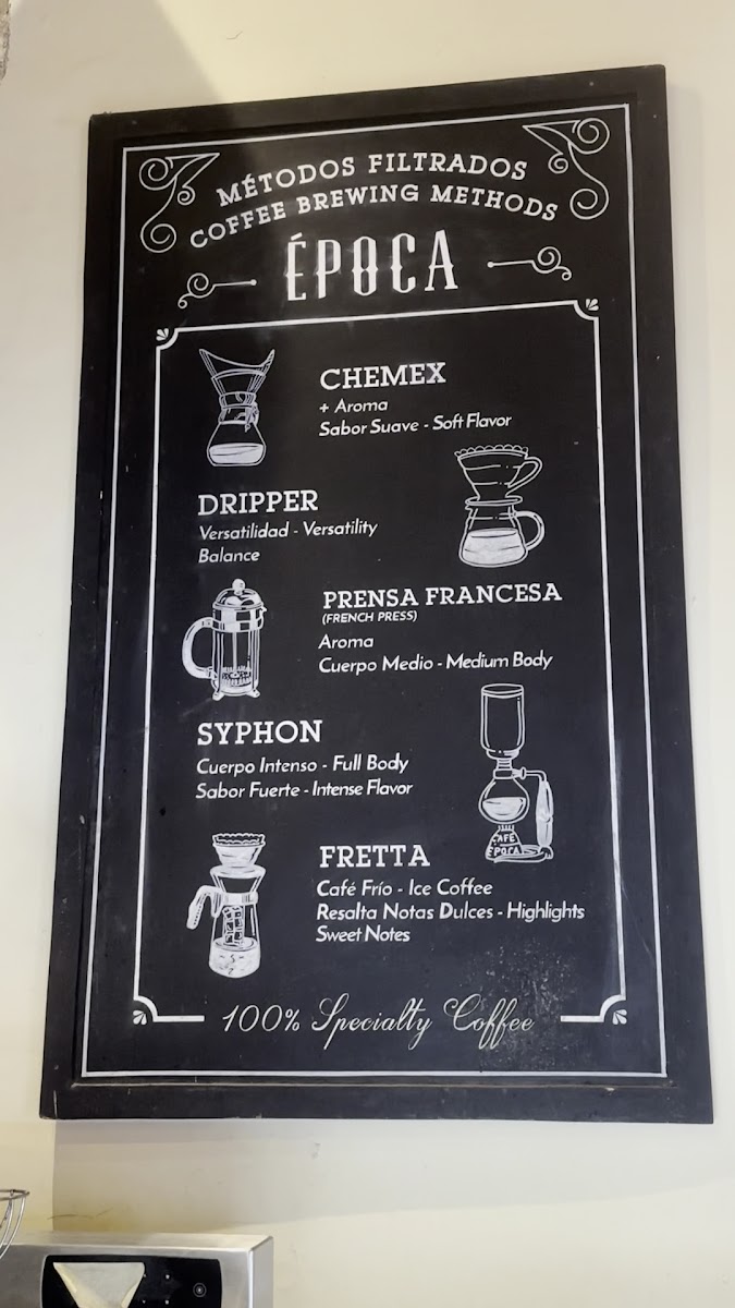 Menu Época Café Bar-1