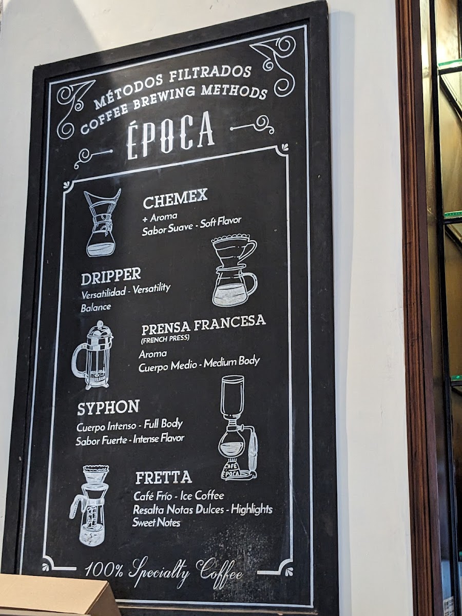 Menu Época Café Bar-5