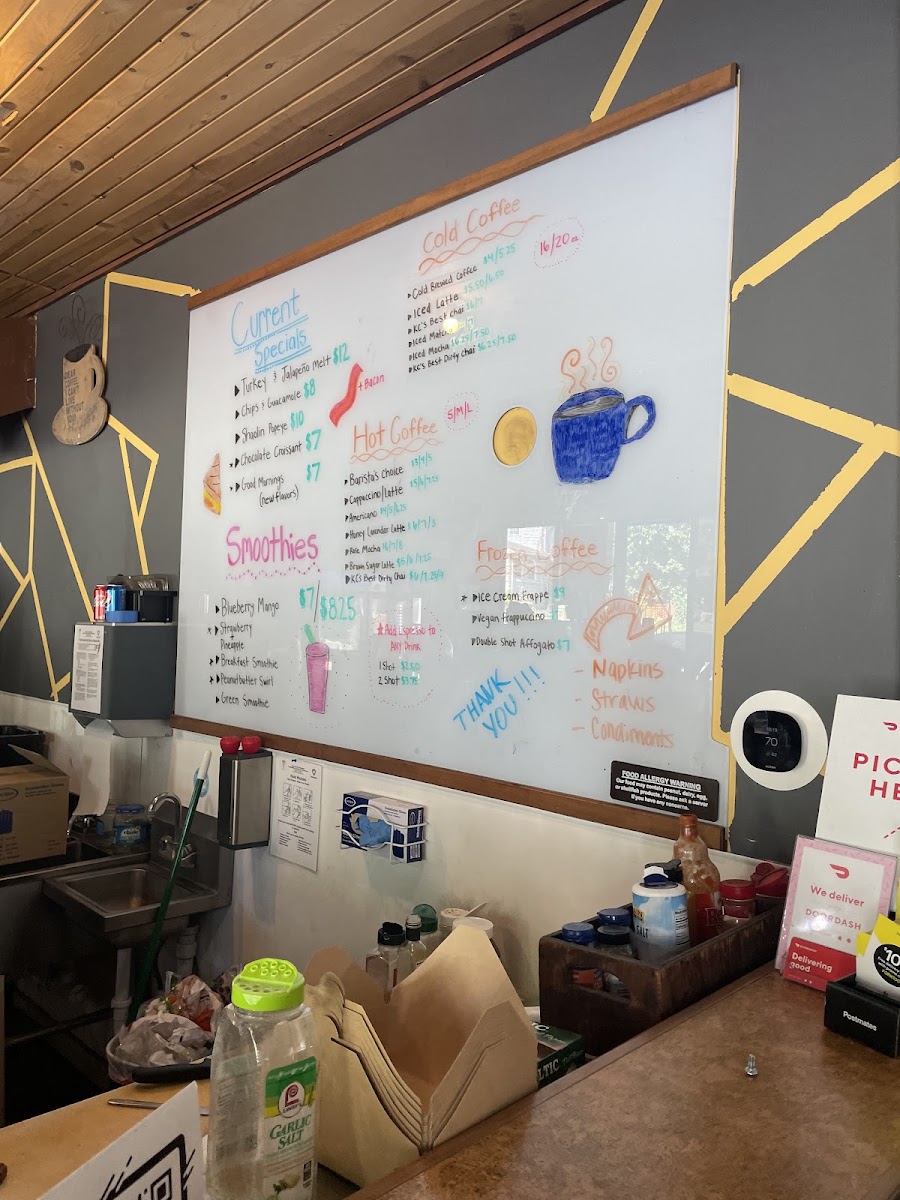 Menu Equal Minded Cafe Kc-7