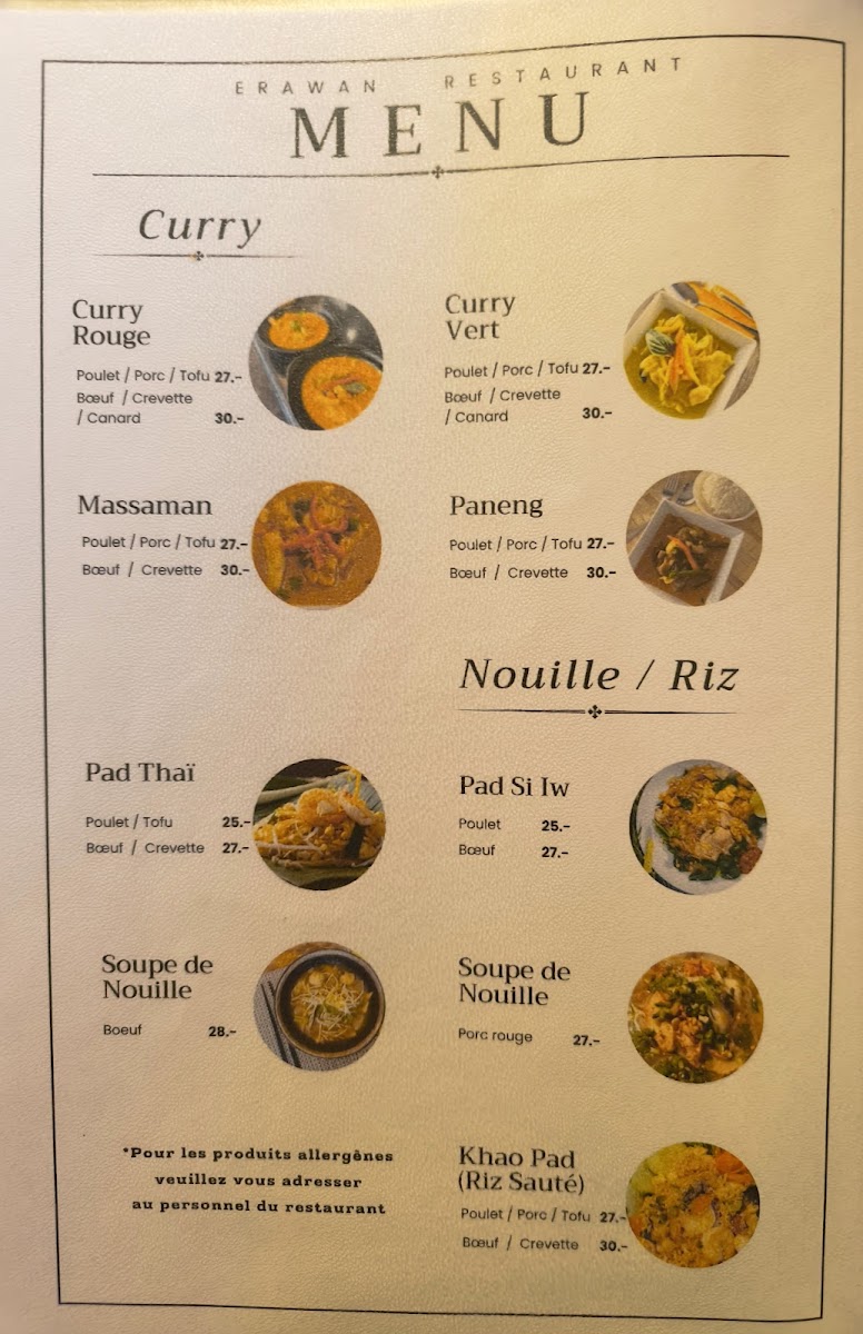 Menu Erawan Thai Restaurant-1