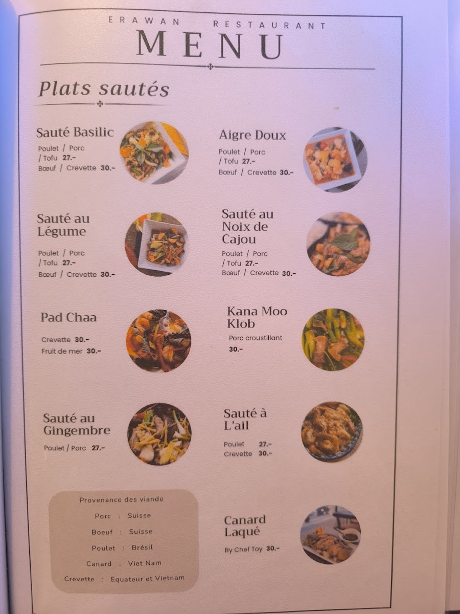 Menu Erawan Thai Restaurant-3