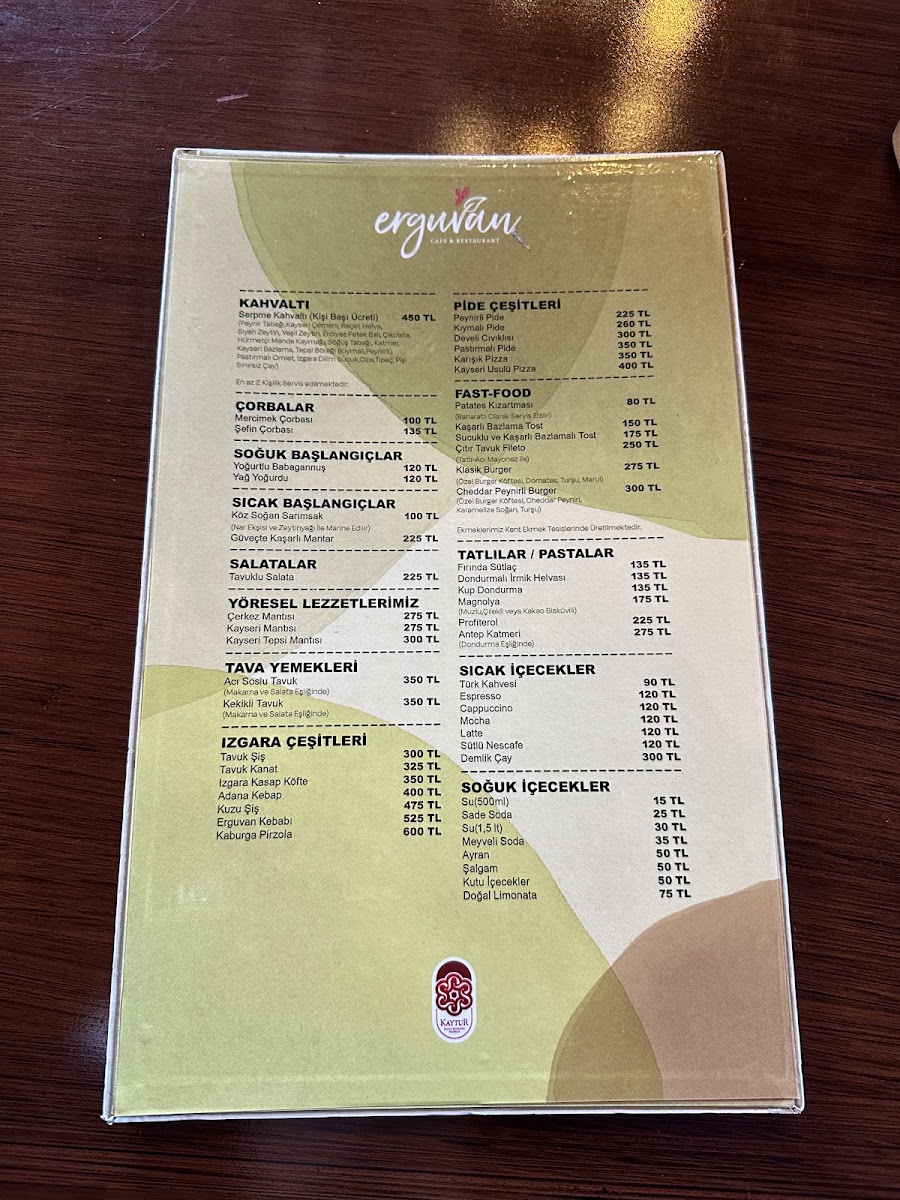 Menu Erguvan Restoran Kaytur-3