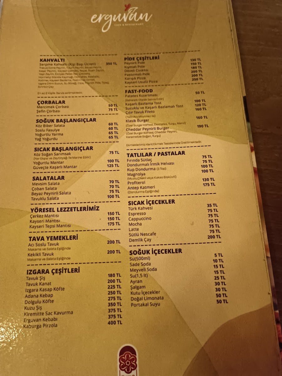 Menu Erguvan Restoran Kaytur-9