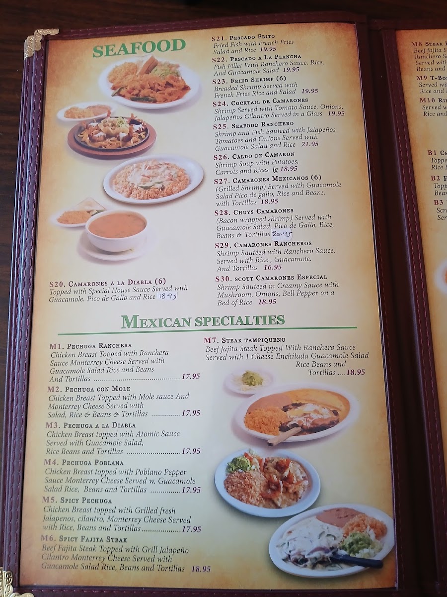 Menu Ernesto's Mexican Restaurant-4