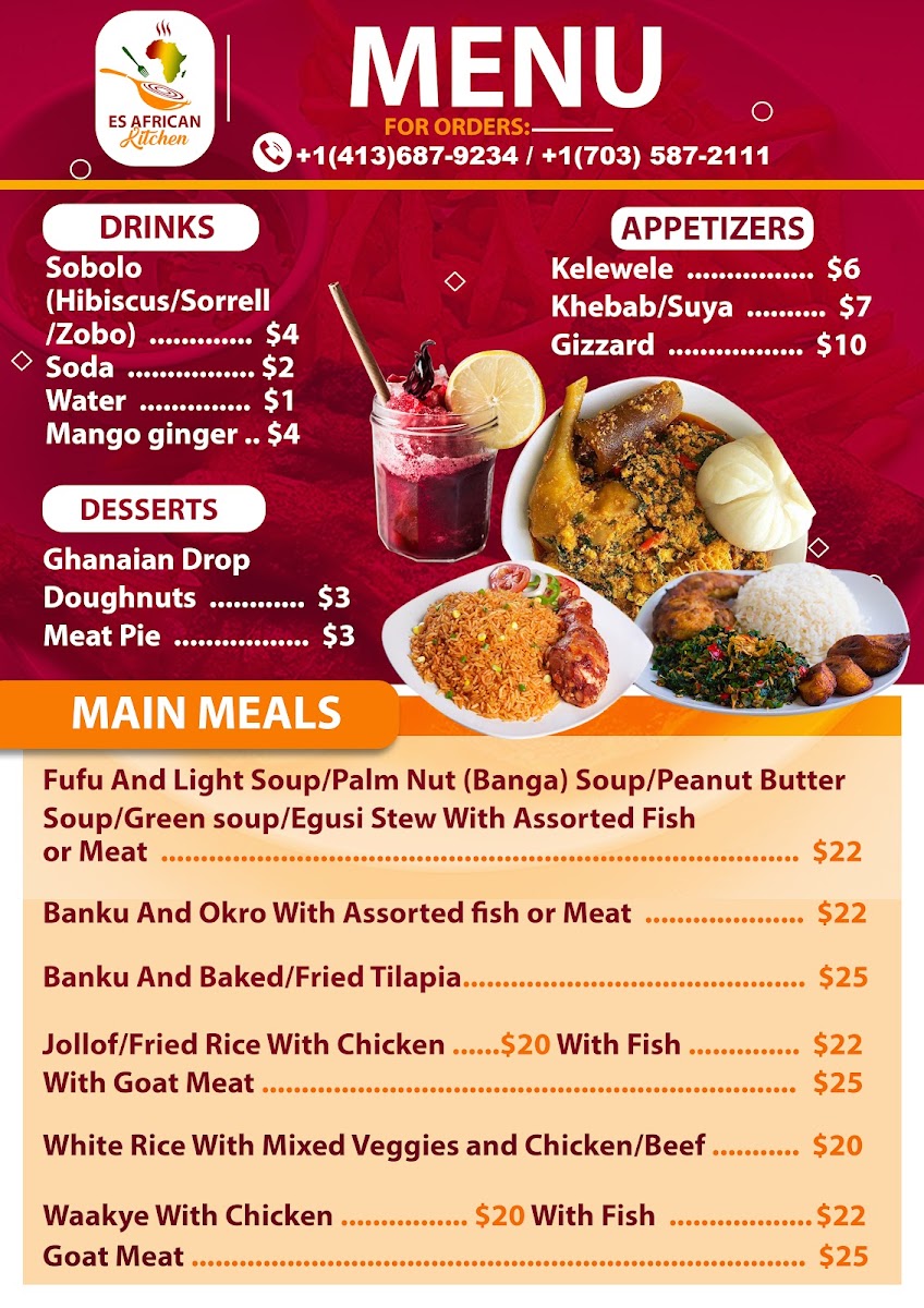 Menu Es African Kitchen-1