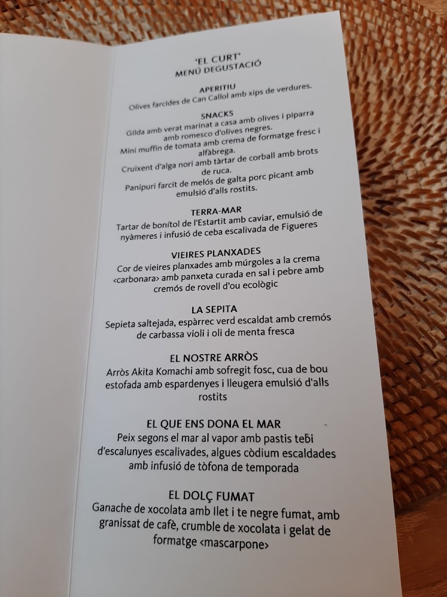 Menu Es Portal Hotel Gastronòmic - Es Portal Restaurant-9