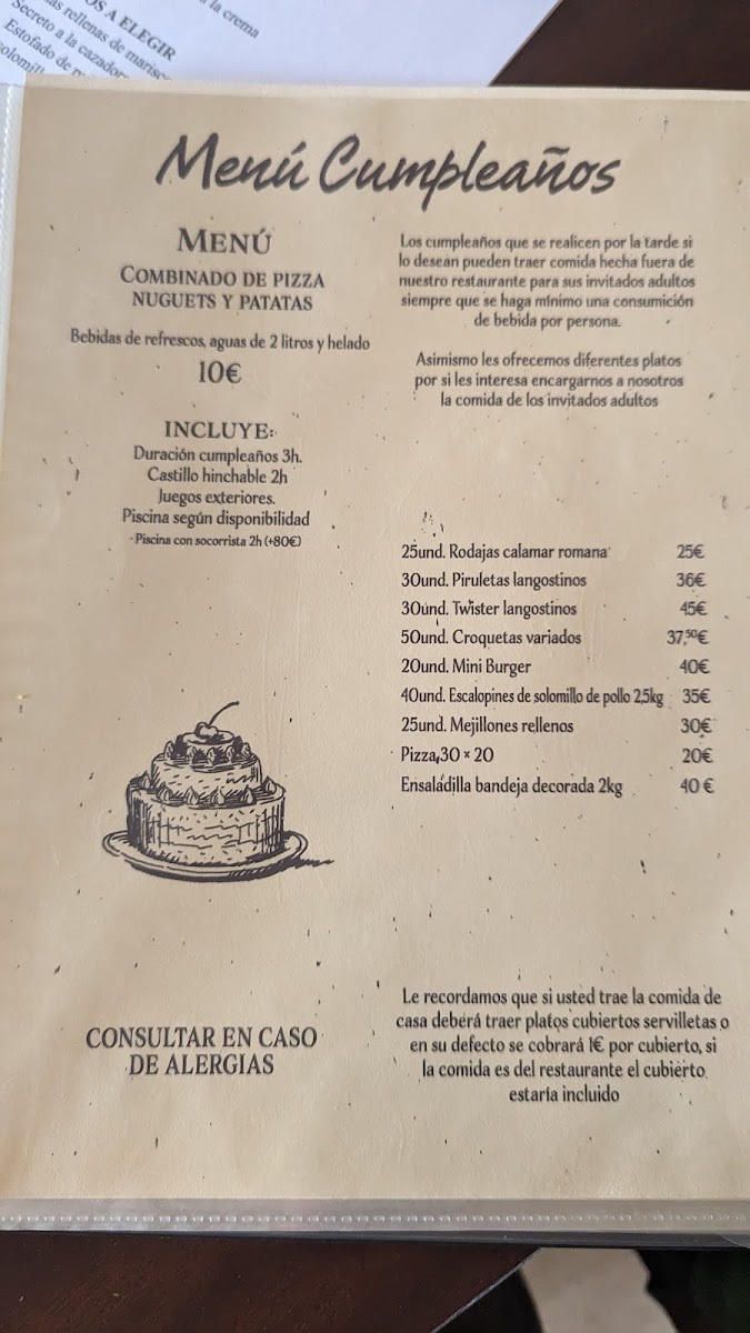 Menu Es Turó De Ses Alzines-3