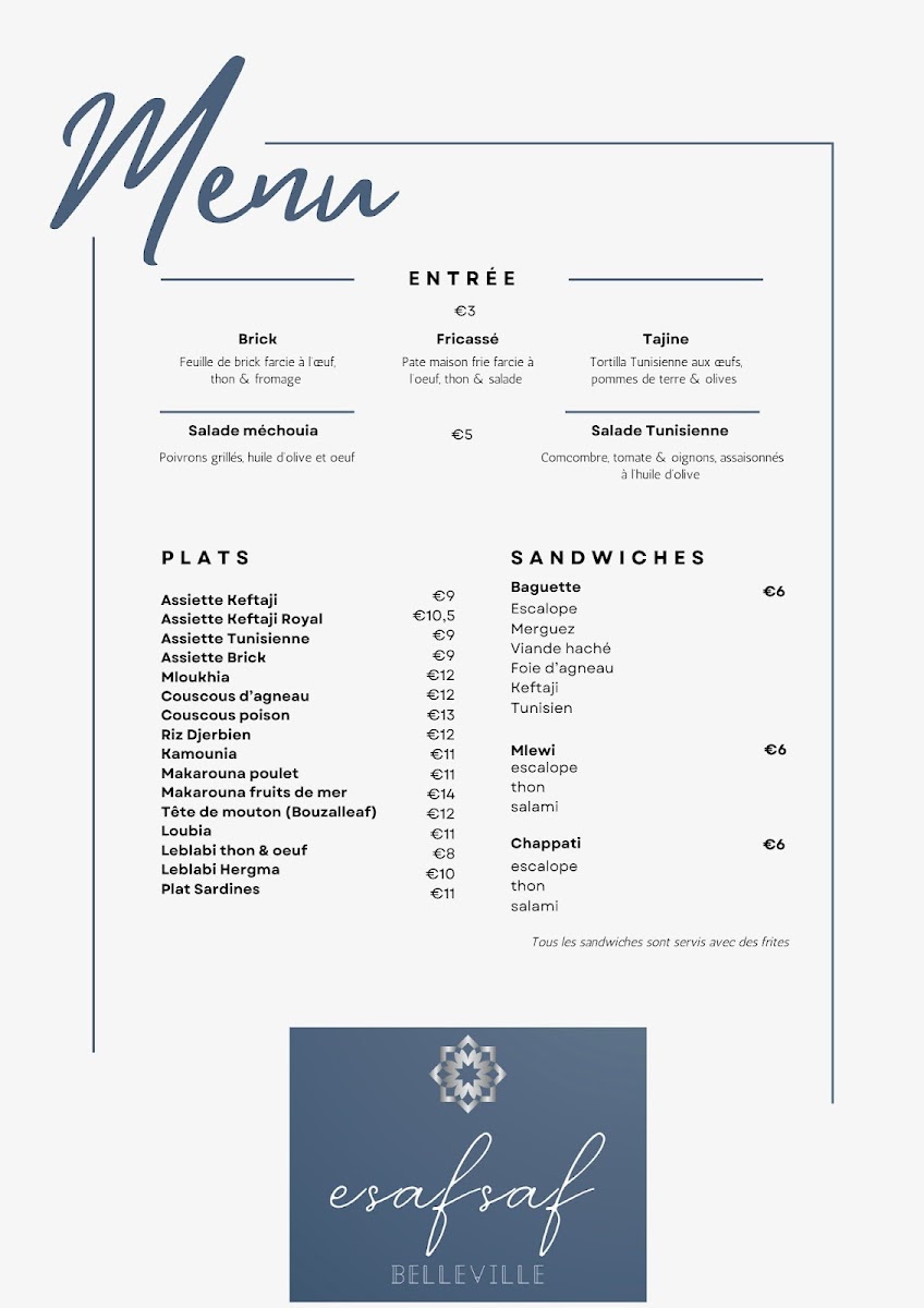 Menu Esafsaf-1