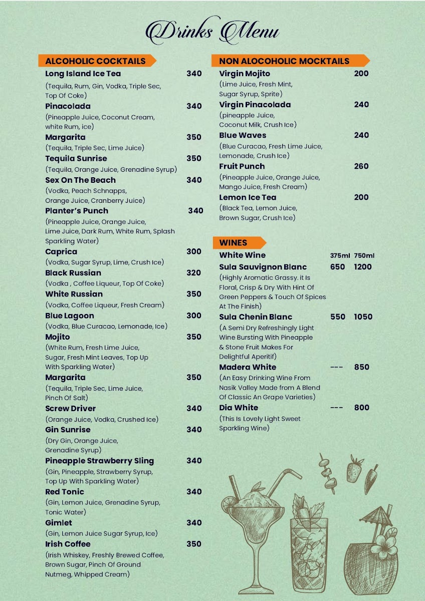Menu Esco’S Sun N Moon-2