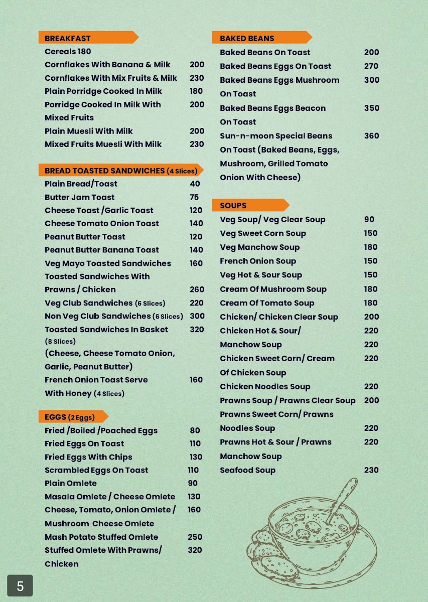 Menu Esco’S Sun N Moon-3