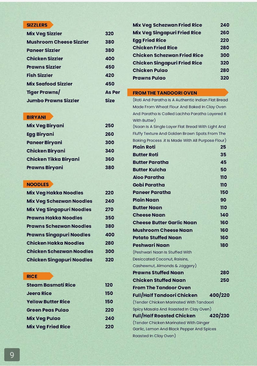 Menu Esco’S Sun N Moon-7