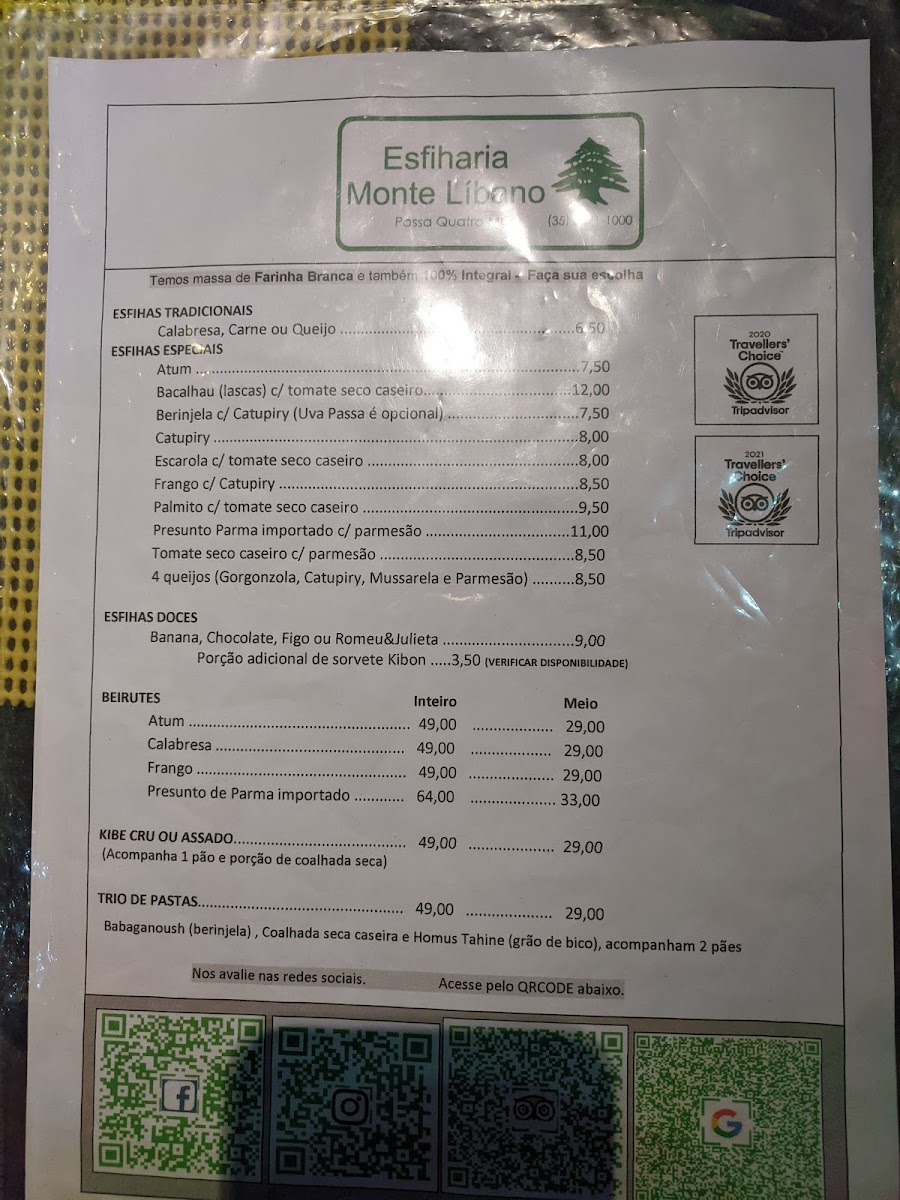 Menu Esfiharia Monte Libano-5