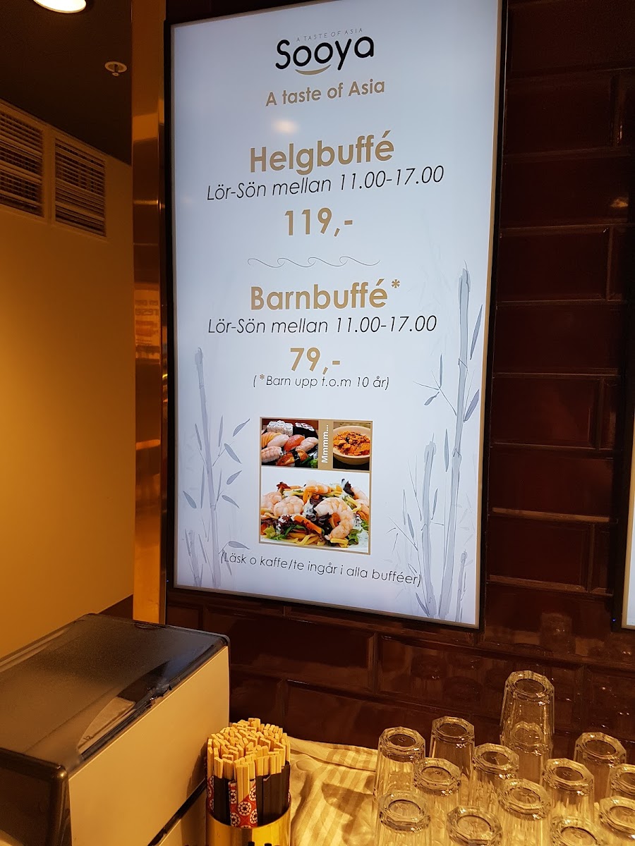 Menu Eskilstuna Sushi - Sooya - Thaimat Restaurang-2