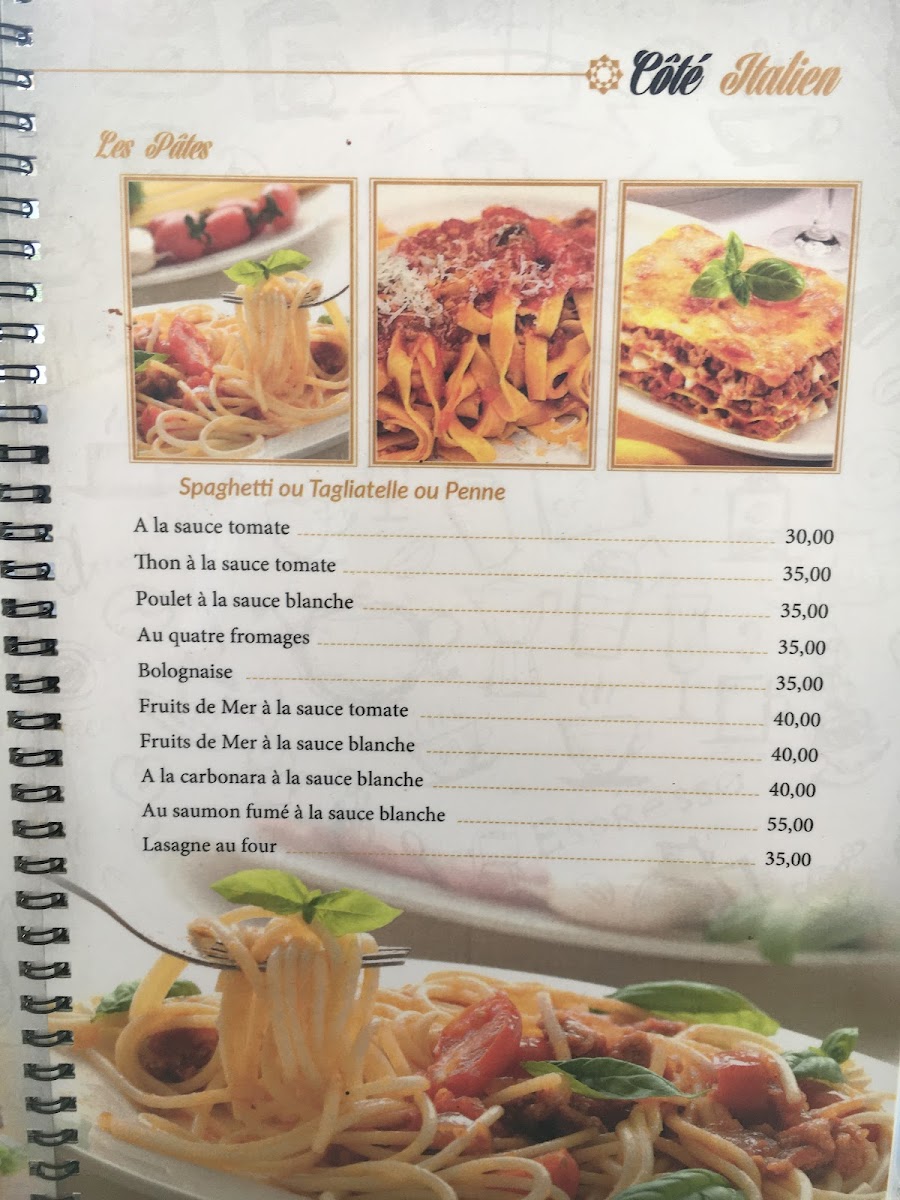 Menu Espace Palmier - Cafe - Pizzeria - Glacier-10
