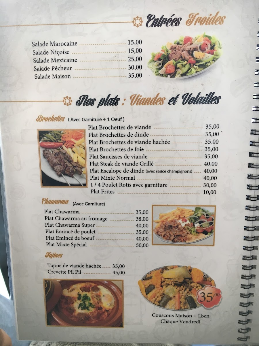 Menu Espace Palmier - Cafe - Pizzeria - Glacier-6
