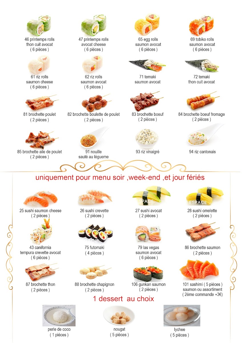 Menu Espace Sushi Laon-1
