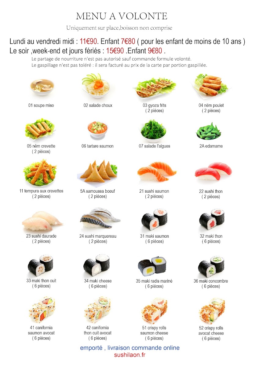 Menu Espace Sushi Laon-2