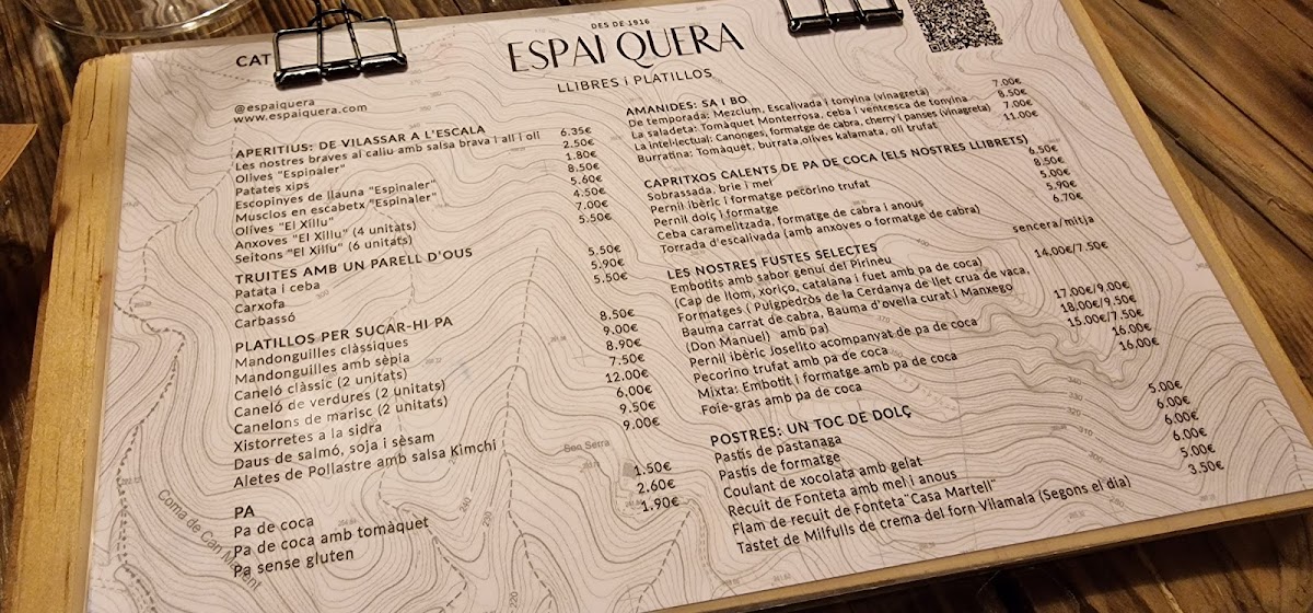 Menu Espai Quera-10