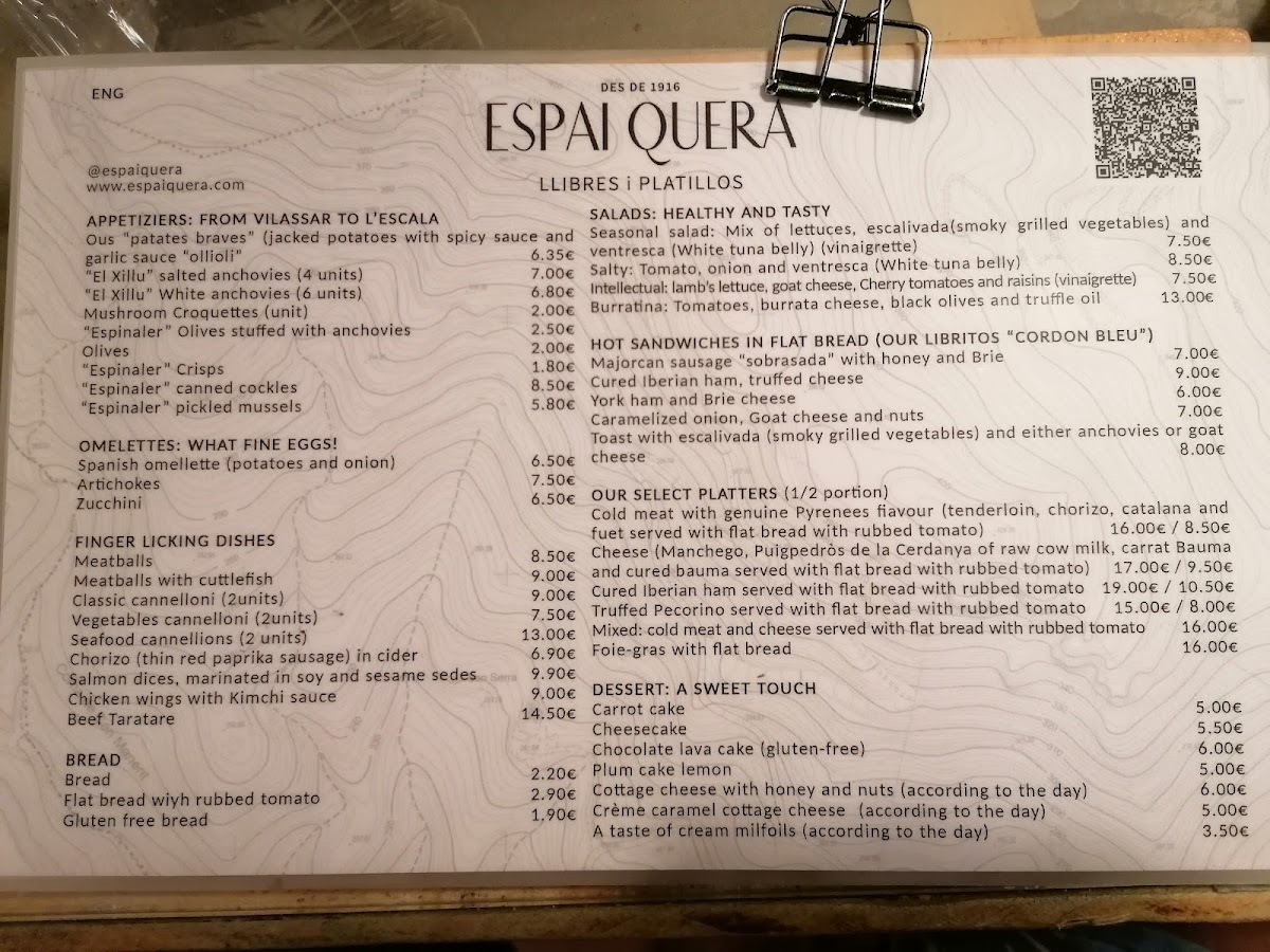 Menu Espai Quera-3