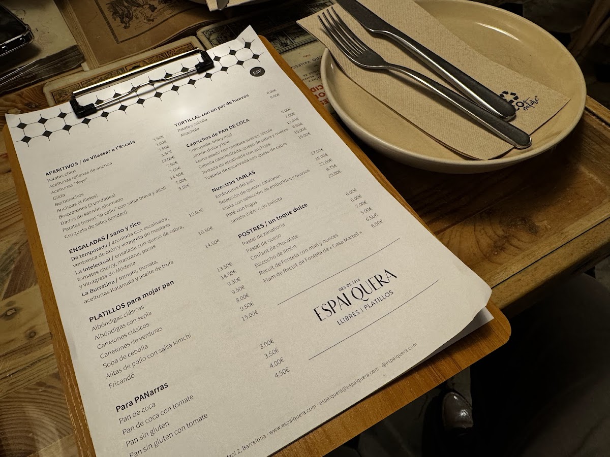 Menu Espai Quera-4