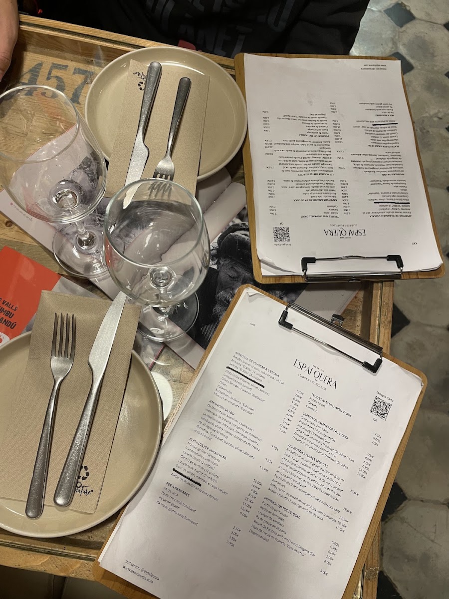 Menu Espai Quera-6