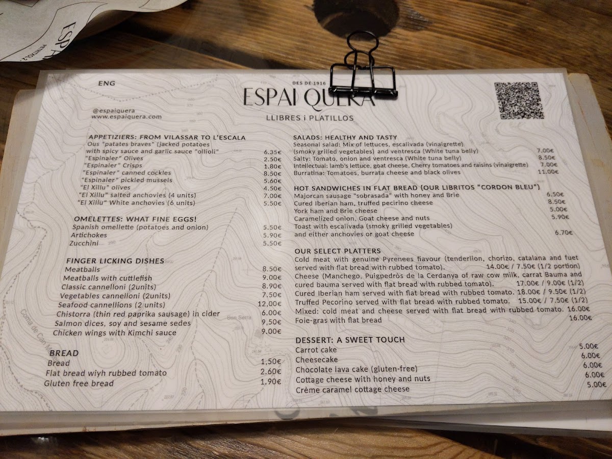 Menu Espai Quera-9