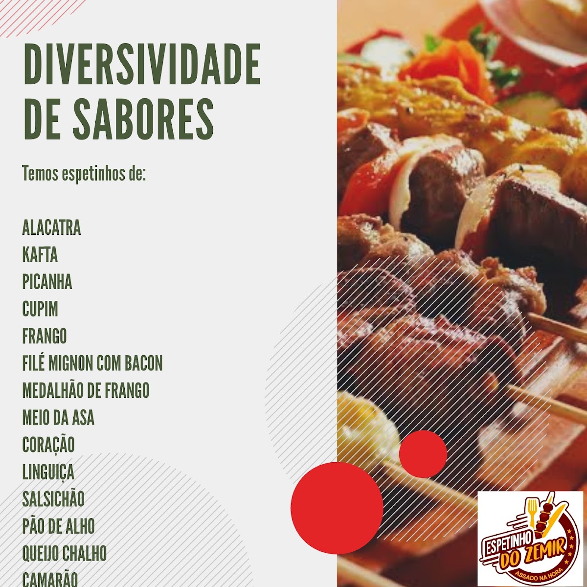 Menu Espetinho Do Zemir-6