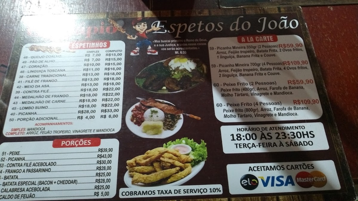 Menu Espetos Do João - Unidade Boa Esperança-6