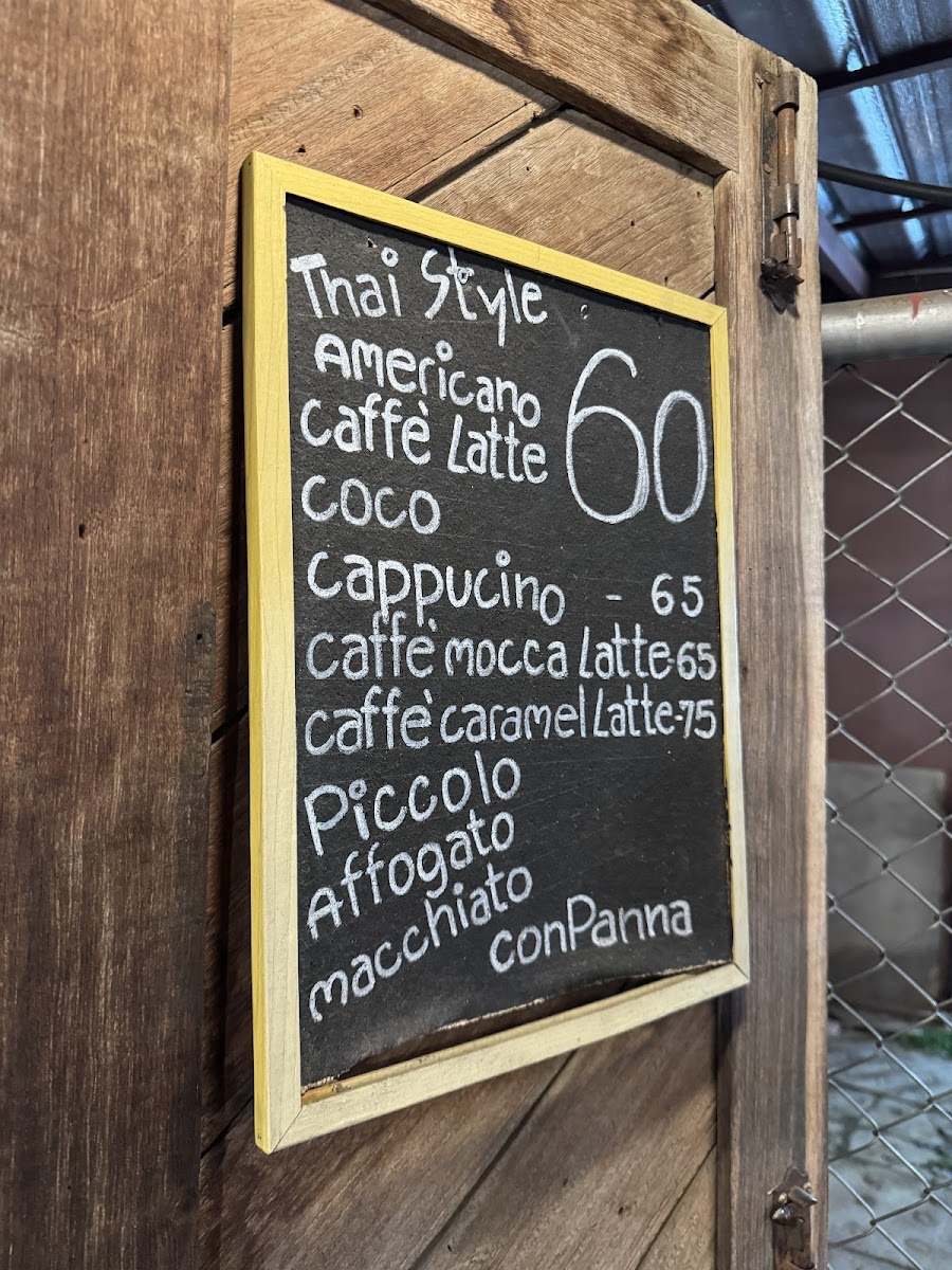 Menu Espresso Bar By Prathom 1-7