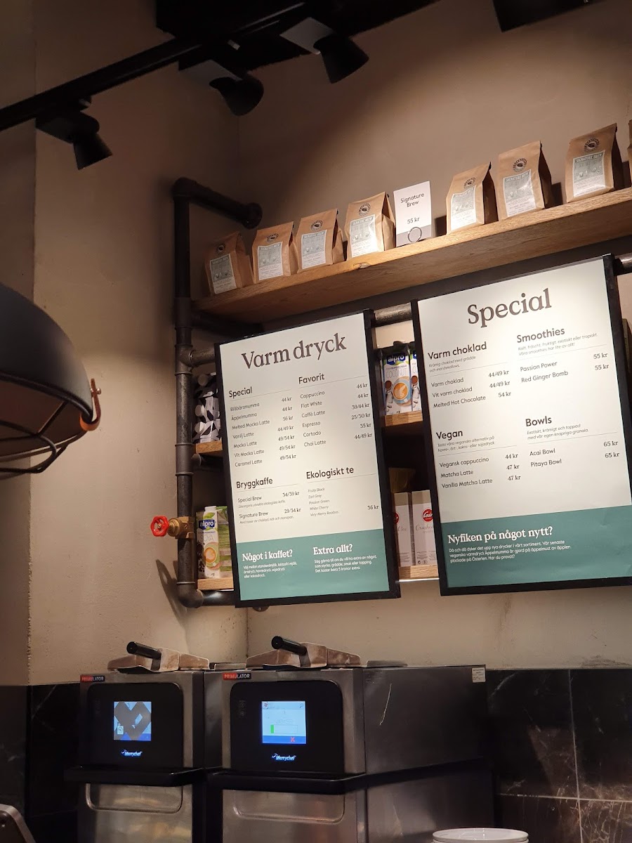 Menu Espresso House Övre Avenyn-3
