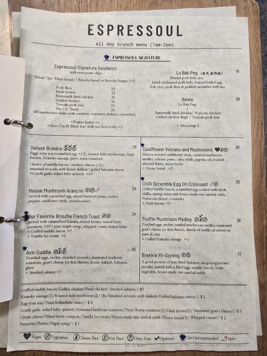 Menu Espressoul Coffee & Kitchen-7