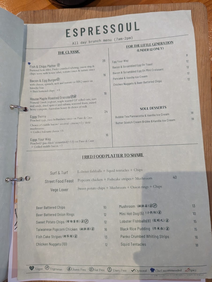 Menu Espressoul Coffee & Kitchen-9