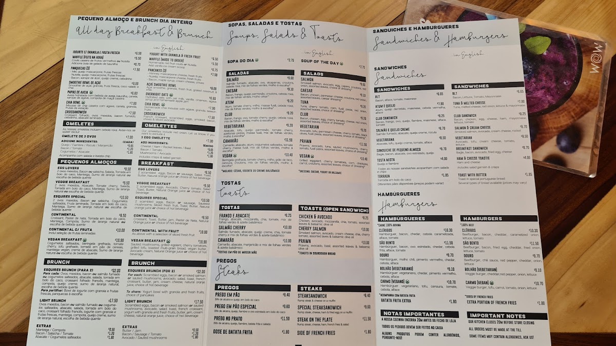 Menu Esquires Coffee Porto-4