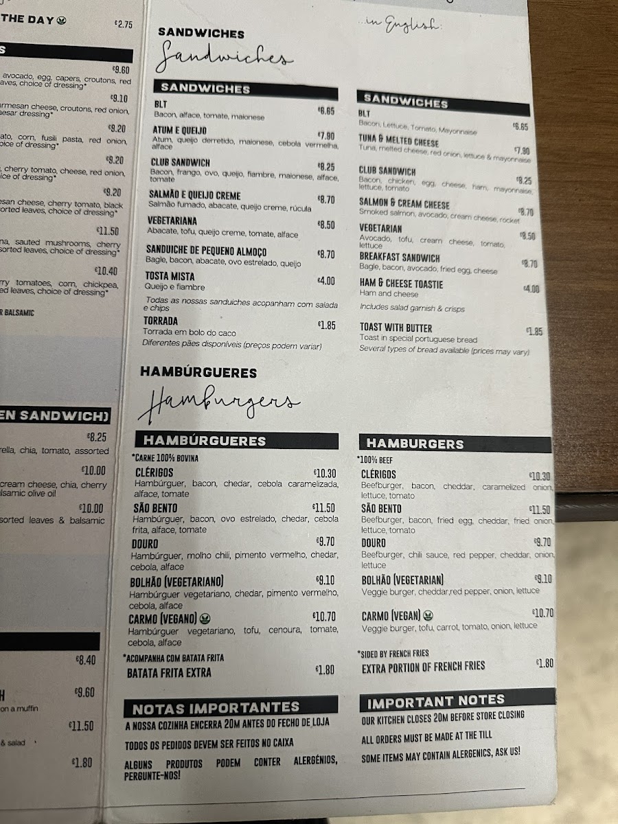 Menu Esquires Coffee Porto-6