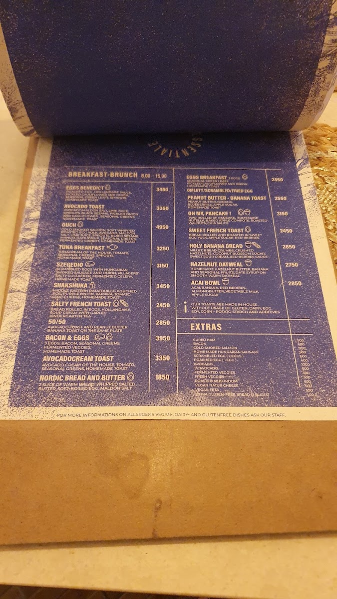 Menu Essentiale Brunch, Specialty Coffee And Tea-6