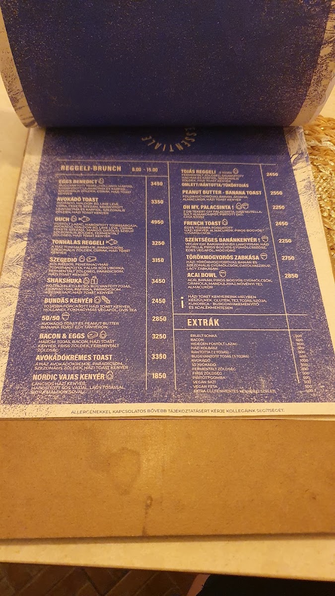 Menu Essentiale Brunch, Specialty Coffee And Tea-8