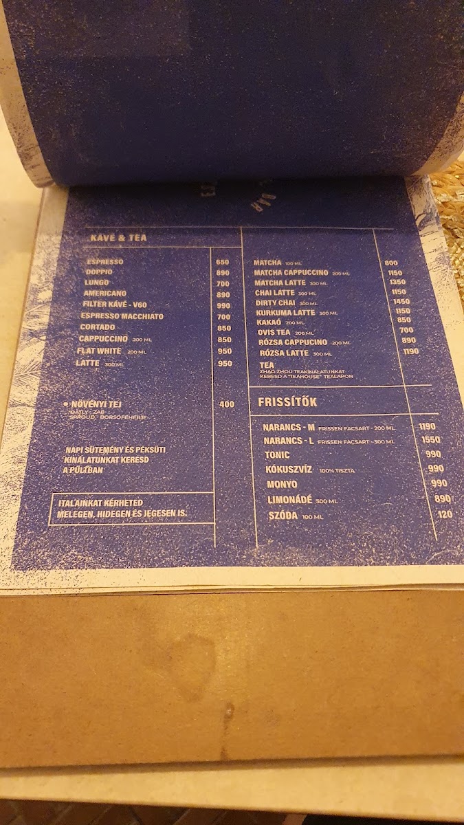 Menu Essentiale Brunch, Specialty Coffee And Tea-9