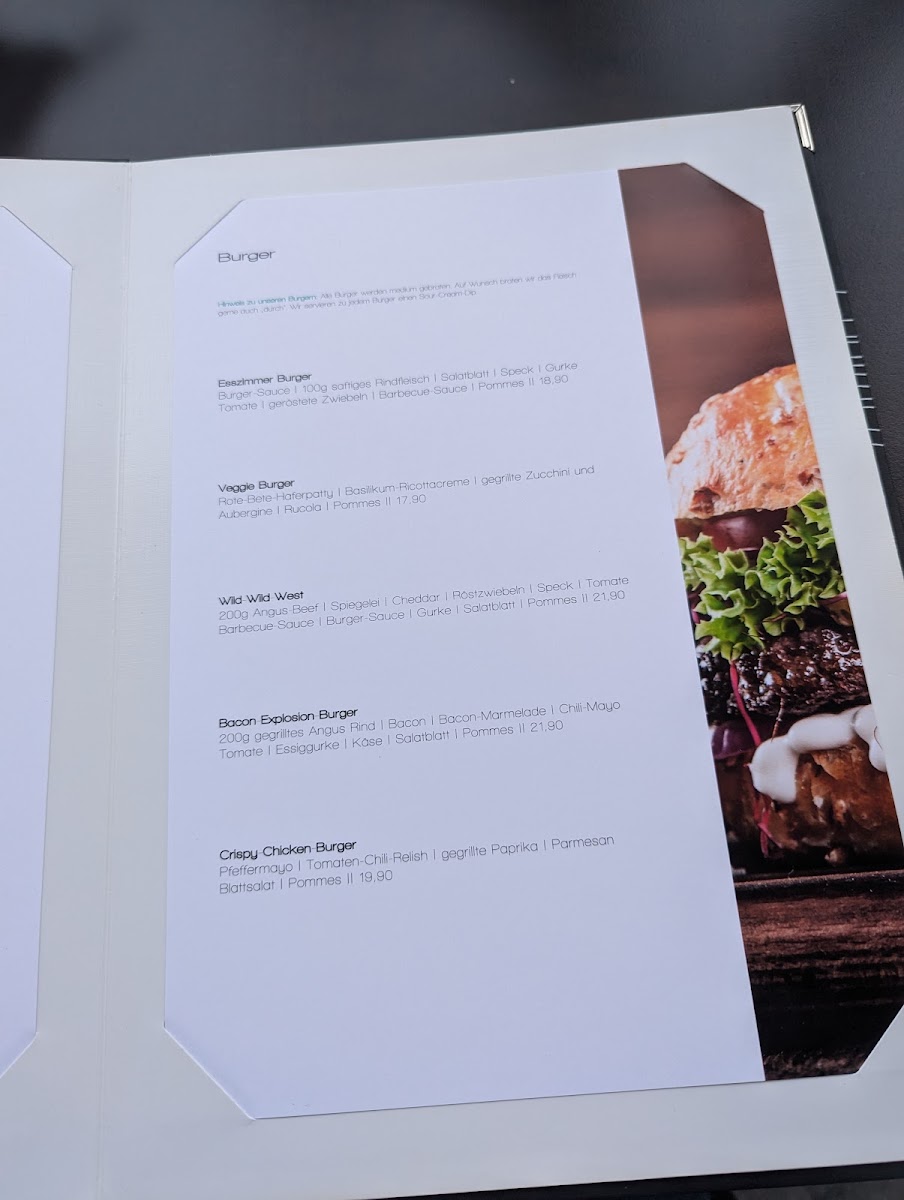 Menu Esszimmer Restaurant/café-2