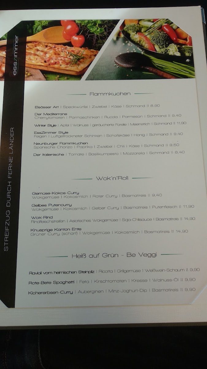 Menu Esszimmer Restaurant/café-9