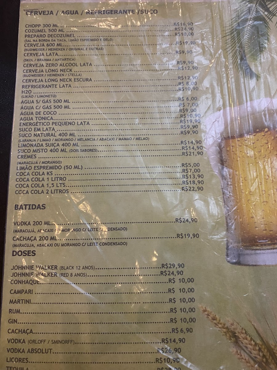 Menu Estação San Sarah-2