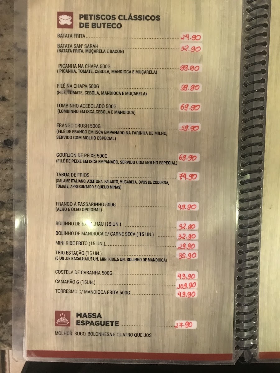 Menu Estação San Sarah-9