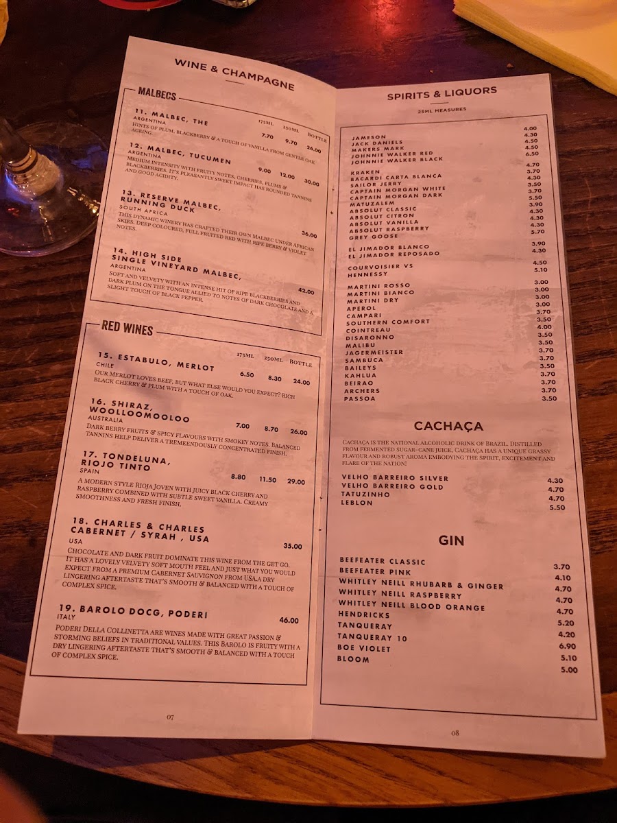 Menu Estabulo Rodizio Bar & Grill - Norwich-2